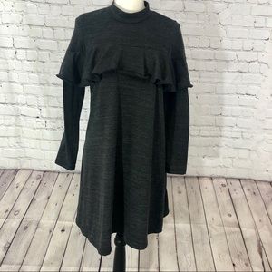 Renuar | Ruffle trim dress